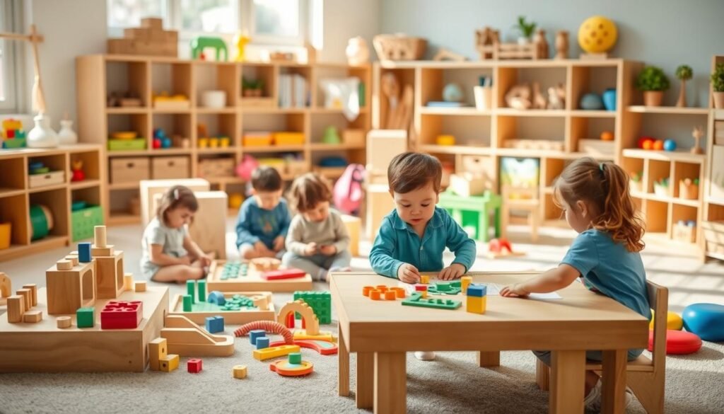 Beneficios del juego libre en educación Montessori