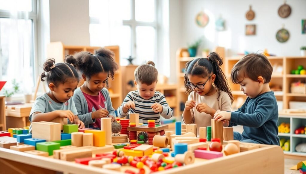 Influence of Montessori toys on logical learning