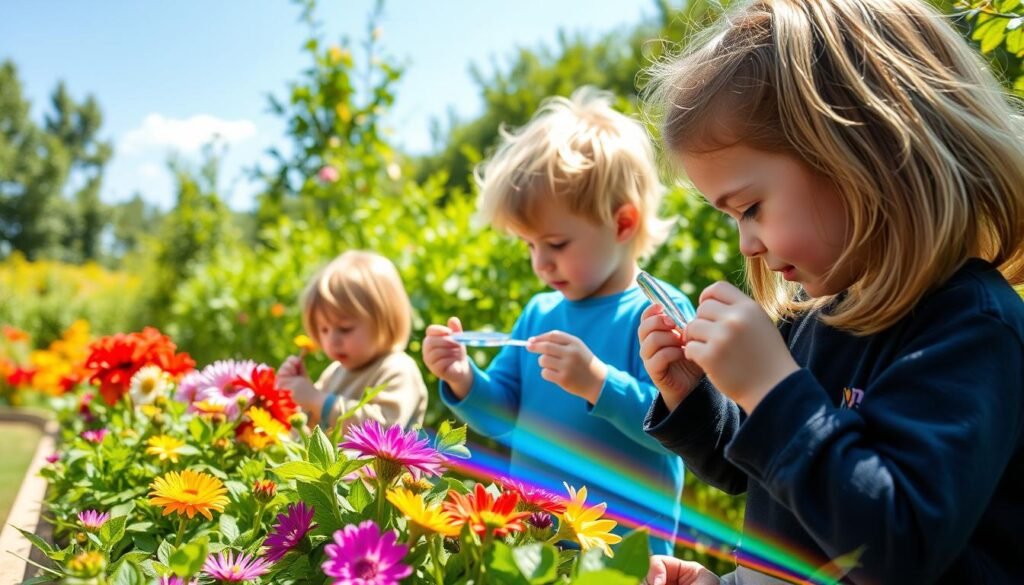 Montessori actividades al aire libre