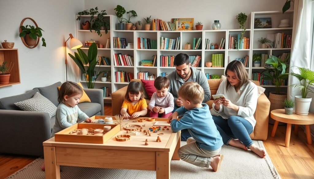 actividades familiares Montessori