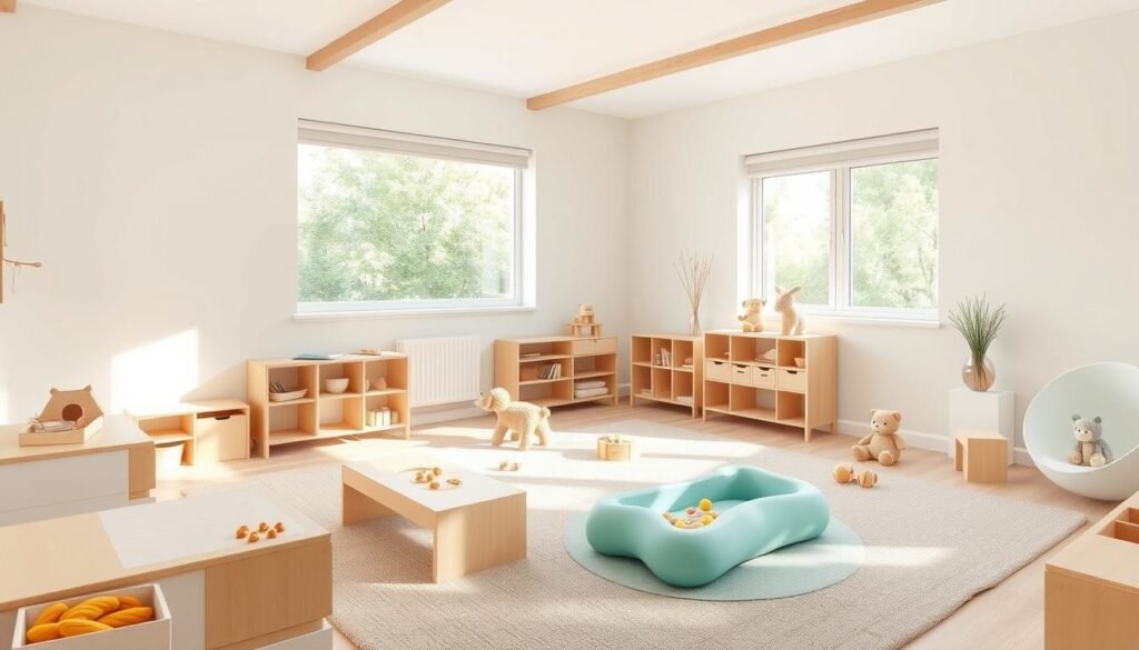 adaptaciones para bebés y ambientes Montessori por edad