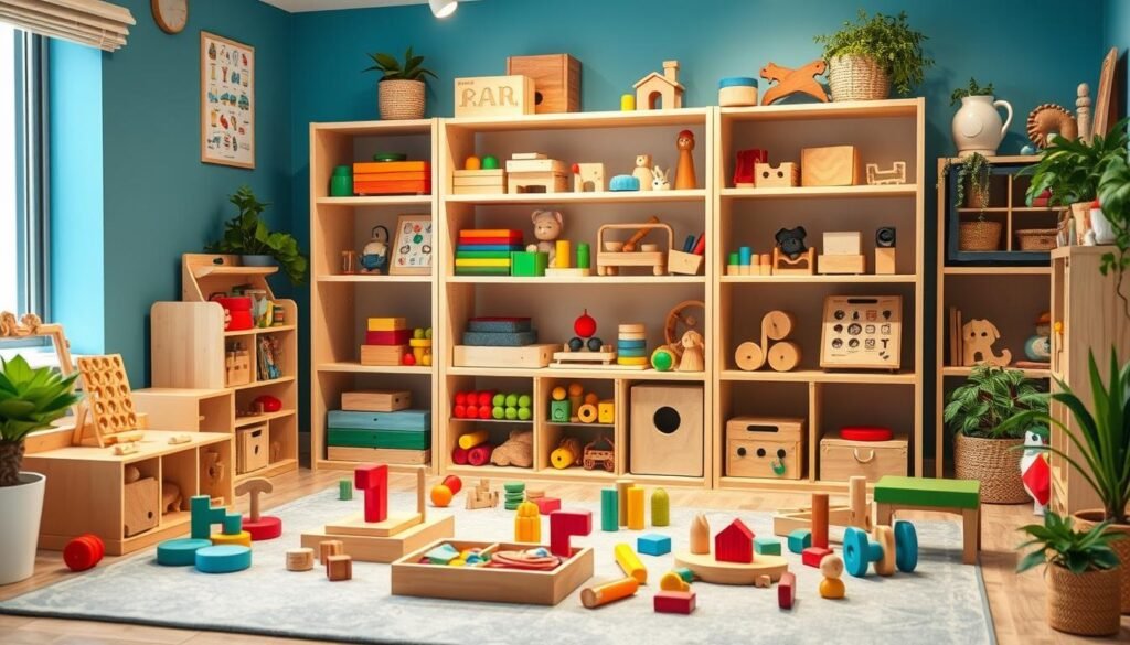 características juguetes Montessori