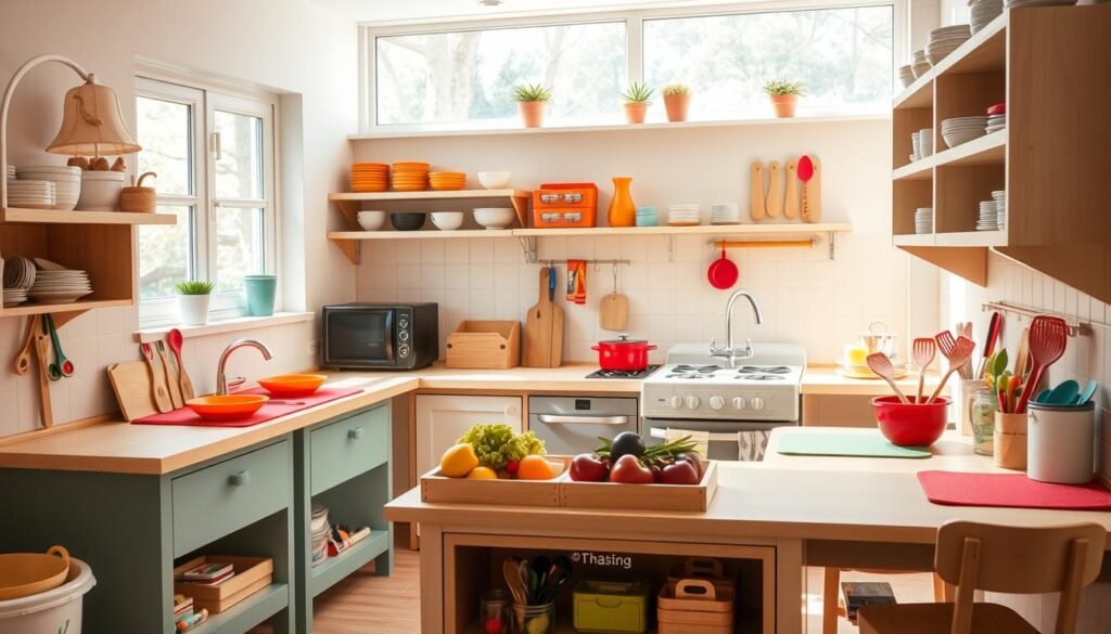 cocina segura para niños