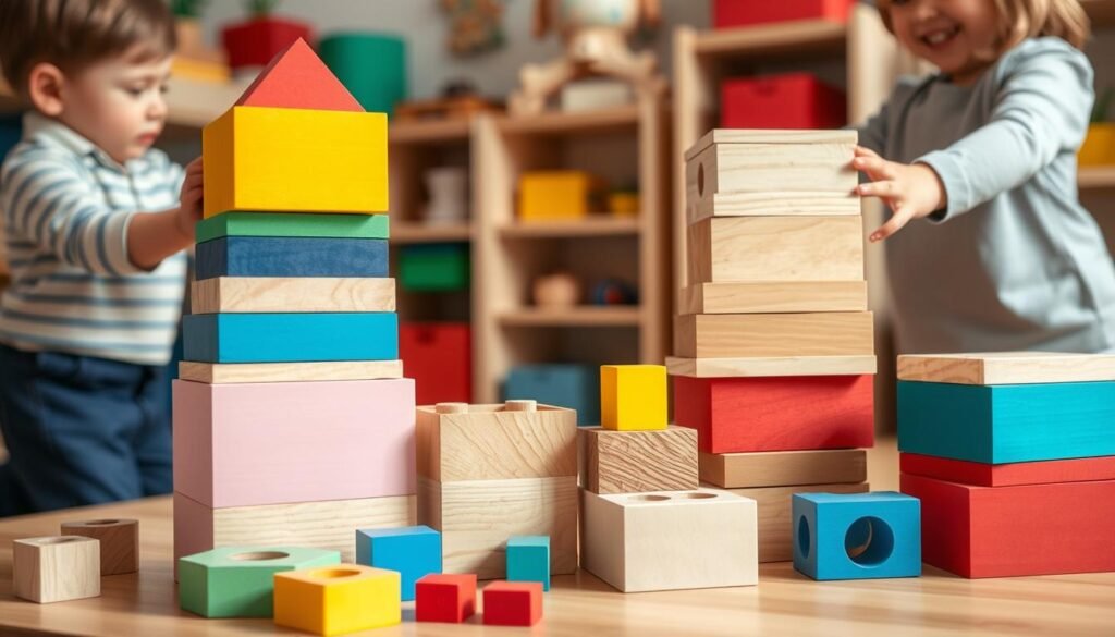 definición de cajas de encastre Montessori