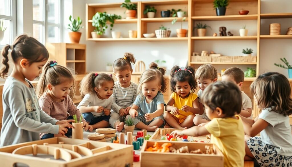 desarrollo emocional y social en Montessori