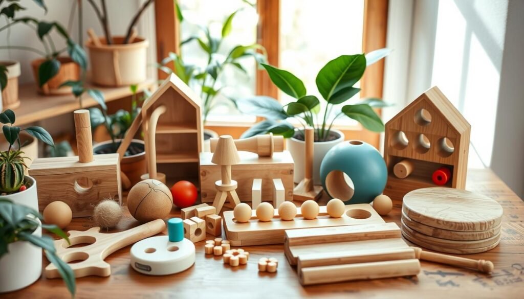 diseño de juguetes Montessori