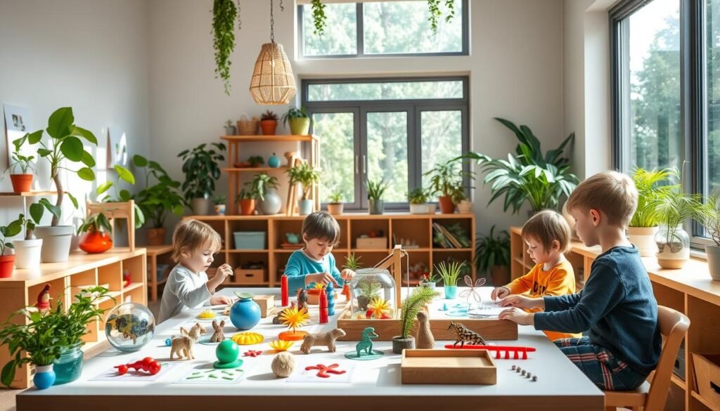 educación Montessori en ciencias