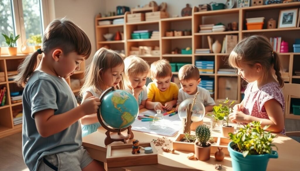 educación Montessori en ciencias