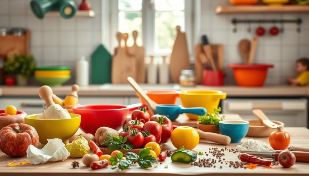 educación sensorial en la cocina infantil