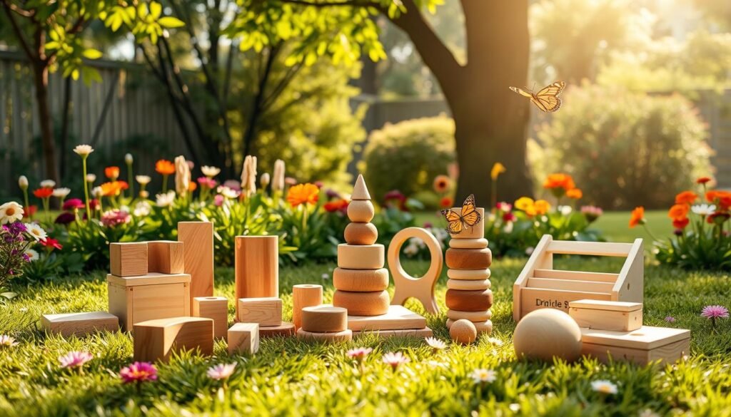 elegir juguetes Montessori para el jardín