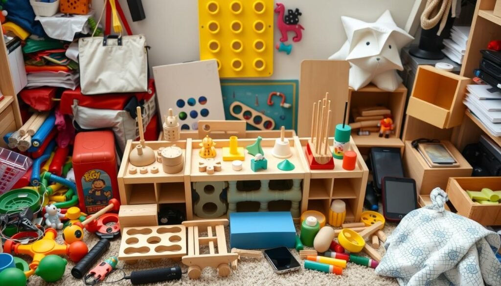elementos externos Montessori