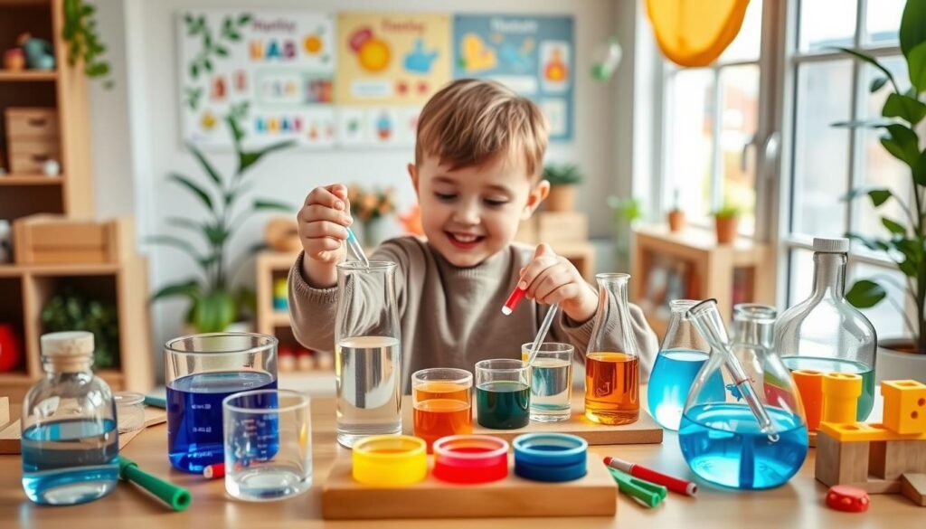 experimentos en casa para niños