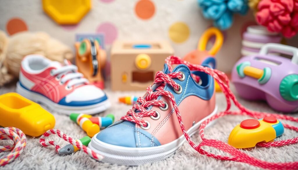 importancia de atarse zapatos