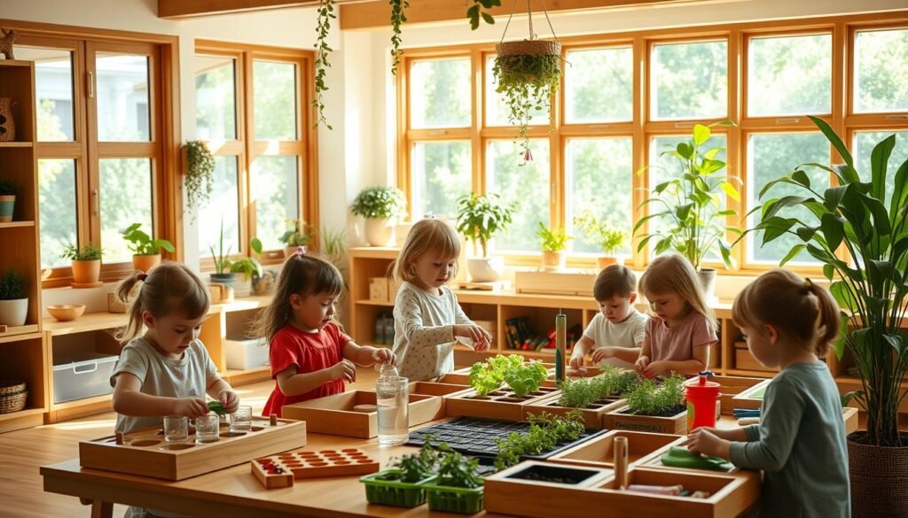 integración vida práctica en escuelas Montessori