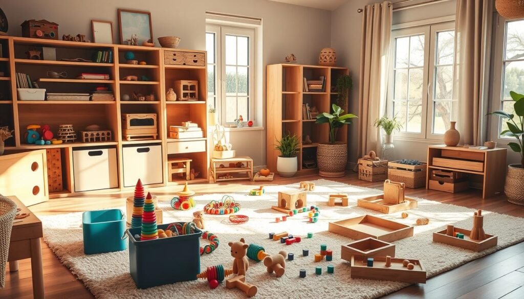 introducir juguetes Montessori