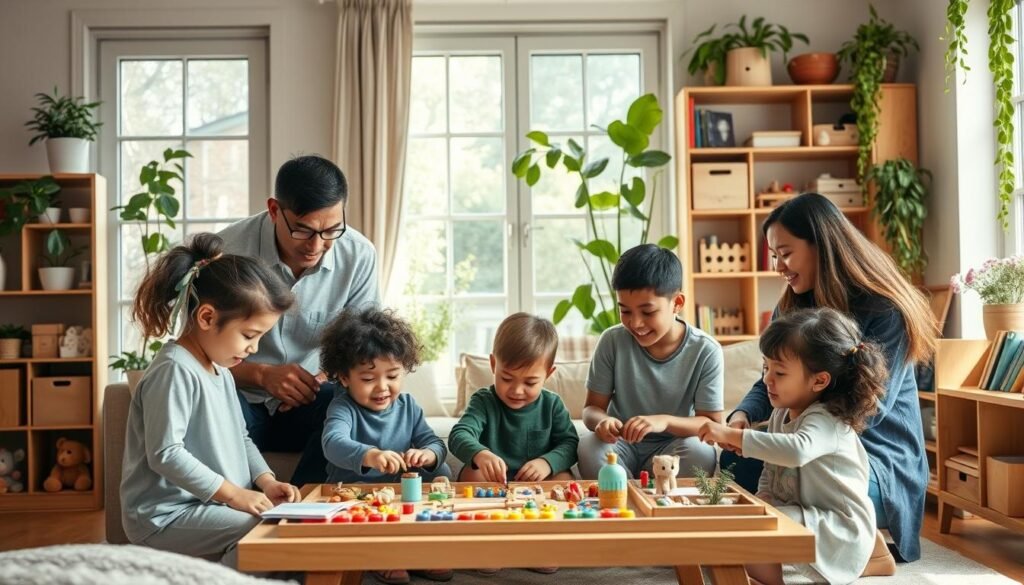 involucrar familia Montessori