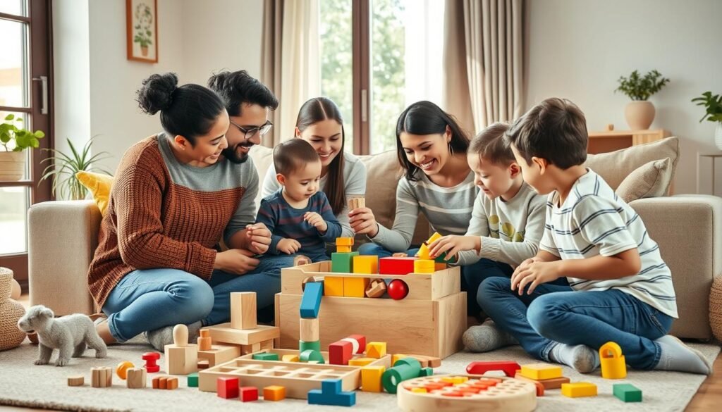 juego en familia