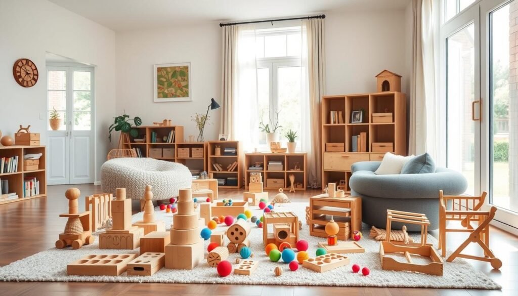 juguetes Montessori en casa