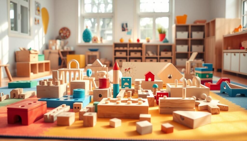 juguetes educativos método Montessori función