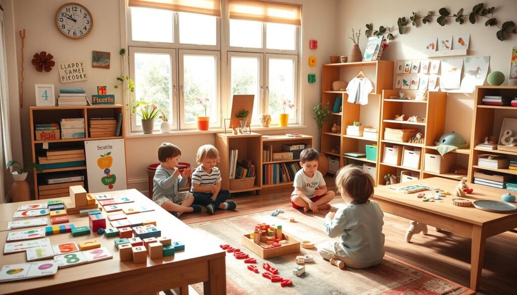 metodología Montessori aprendizaje de idiomas