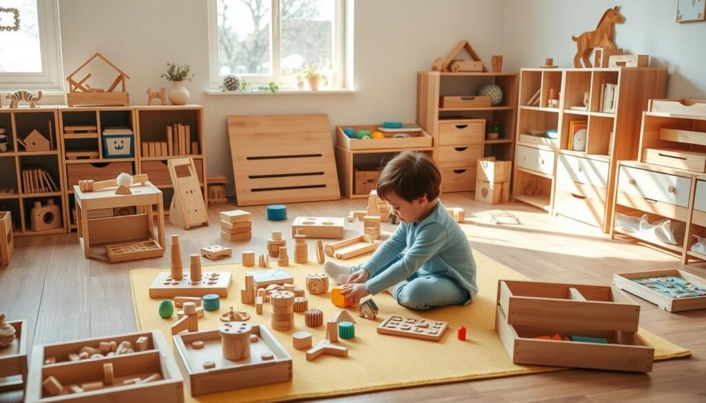 padres juguetes Montessori