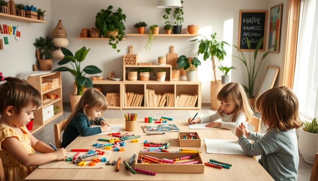 prácticas escritura Montessori