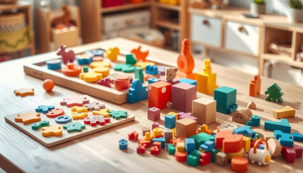 puzzles Montessori, juegos de clasificación, juguetes de ensamblaje