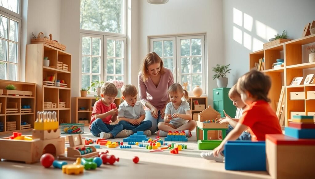 rol del adulto en la educación Montessori