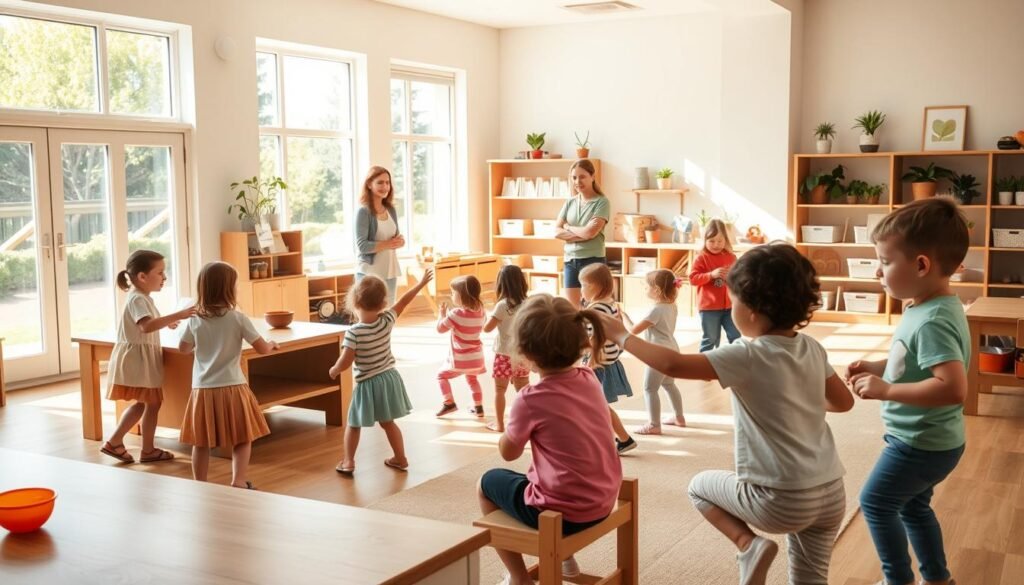 rol del educador en el movimiento Montessori