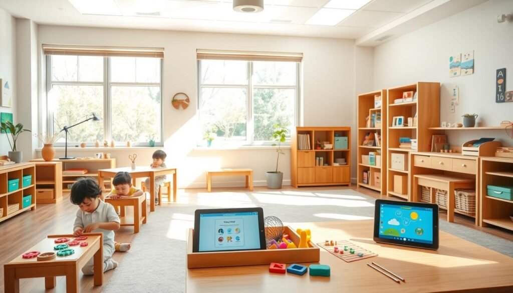 tecnología en educación Montessori