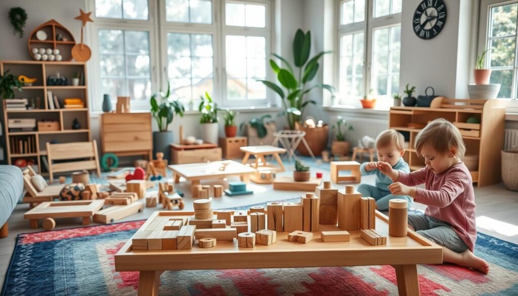 uso juguetes Montessori en casa