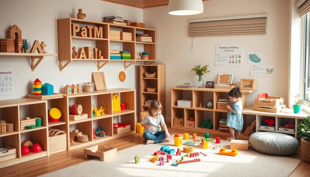 Materiales Montessori para niños