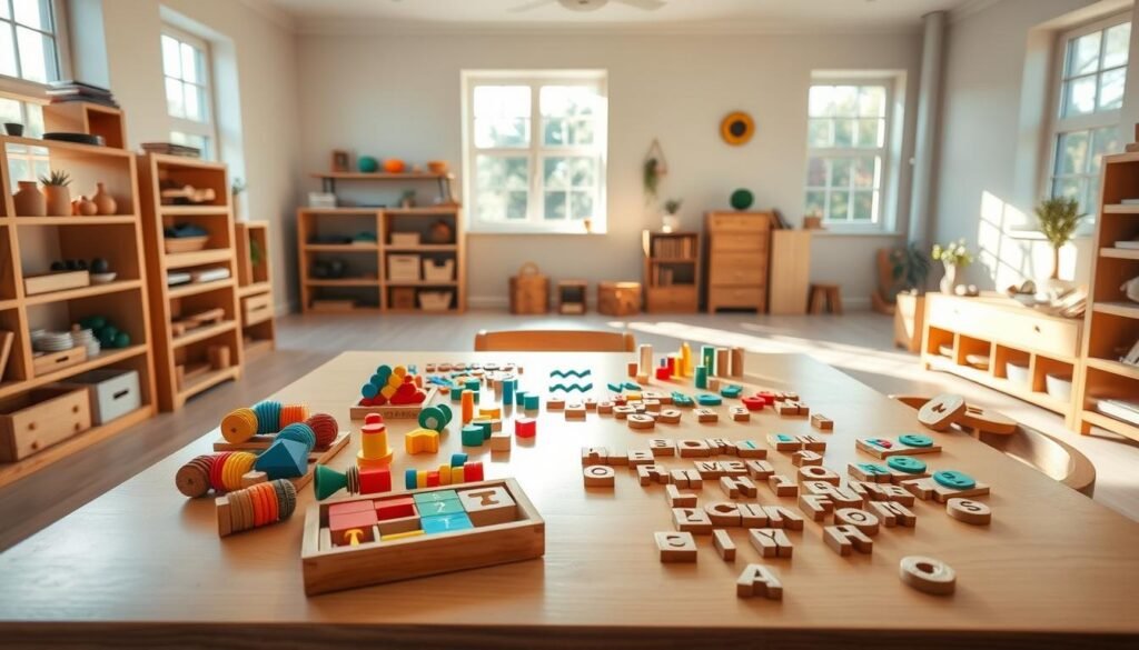 Montessori materiales escolares