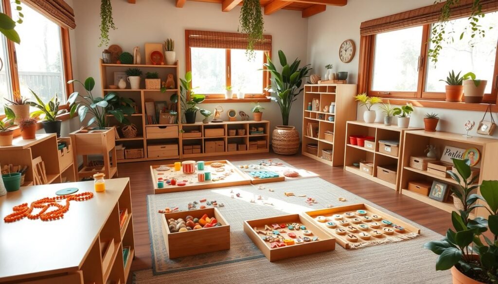Montessori materiales escolares